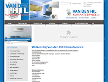 Tablet Screenshot of klimaatservice.net